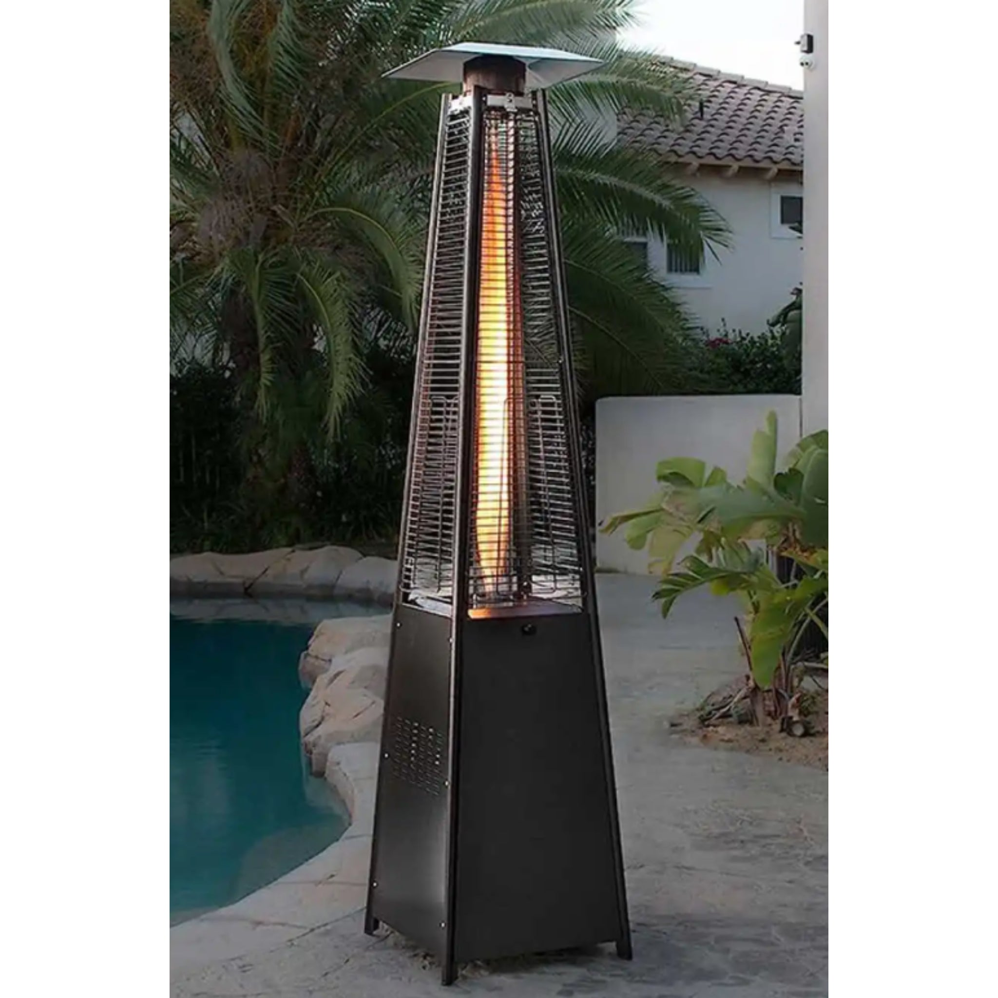 SolaraFlame Pyramid Patio Heater